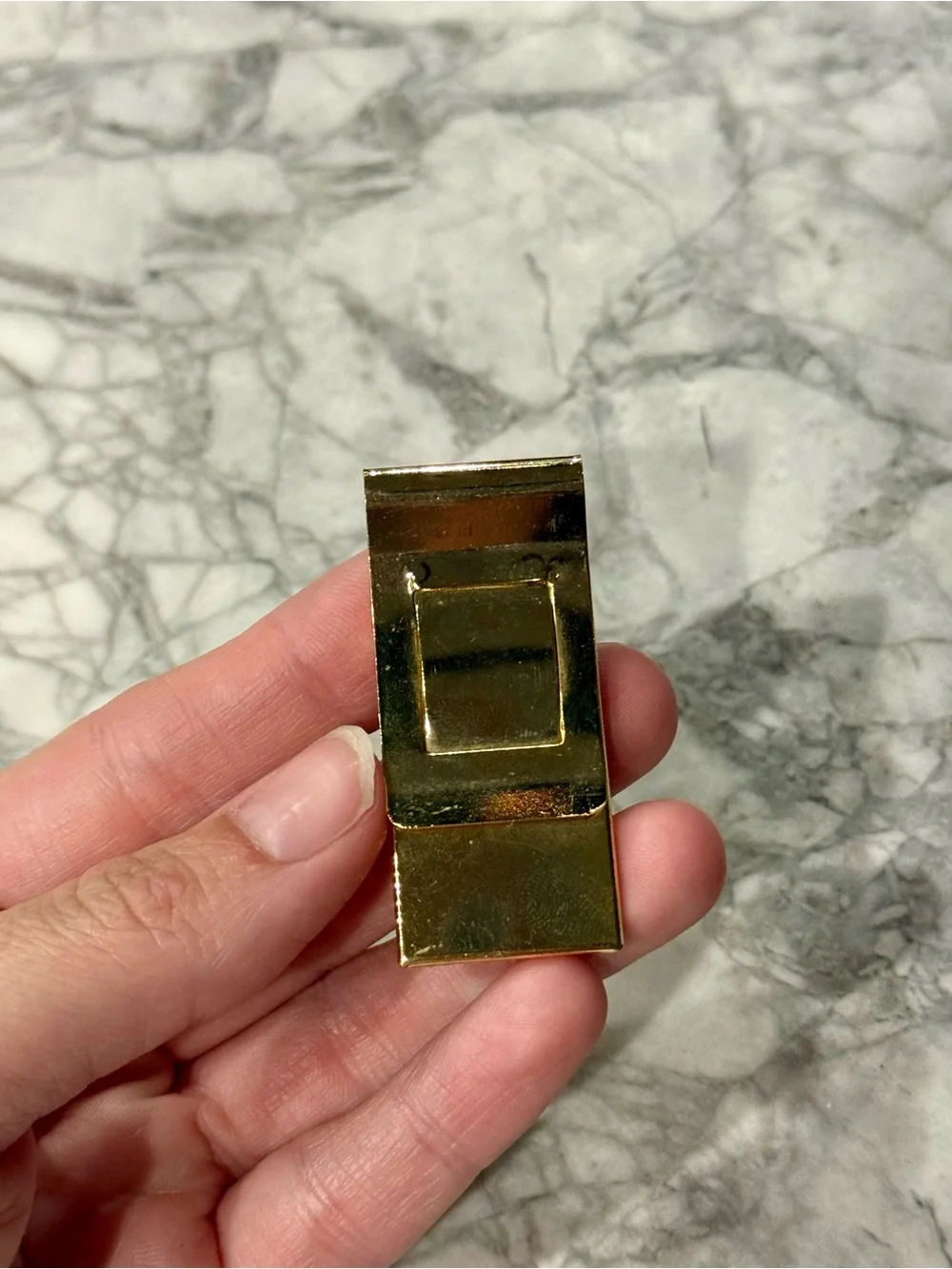 Vintage Floral Cloisonné Money Clip